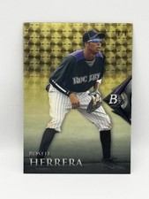 Marketplace image: 2014 Bowman Platinum - Chrome Prospects Rosell Herrera #BPCP53 SuperFractor 1/1!