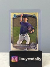 Marketplace image: 2025 Bowman Chrome Draft Jb Middleton Superfractor 1/1 Rockies
