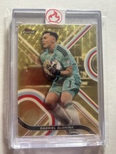 Marketplace image: 2022 Topps Finest MLS Gabriel Slonina 1/1 Superfractor Chicago Fire
