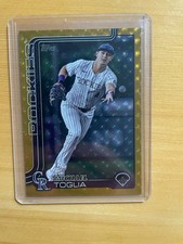 Marketplace image: Topps 2025 Series 1 Colorado Rockies  Michael Toglia Superfractor  1 / 1