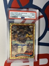 Marketplace image: Ronny Mauricio RC 1/1 Superfractor Autograph PSA9