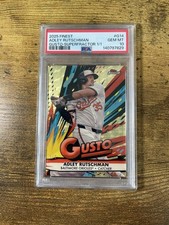 Marketplace image: 2025 Topps Finest Gusto Adley Rutschman Superfractor 1/1 PSA 10 Case Hit