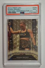 Marketplace image: 2013 Topps Finest UFC Ronda Rousey Superfractor 1/1 PSA 9