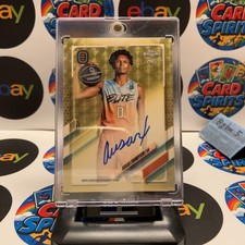 Marketplace image: 2021-22 Topps Chrome Ausar Thompson One of One OTE Superfractor Detroit Pistons