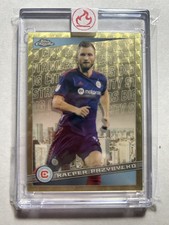 Marketplace image: 2022 Topps Finest MLS BCS-19 Kacper Przybylko SuperFractor 1/1