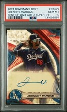 Marketplace image: 2024 Boman's Best Joendry Vargas🔥Auto🔥SUPERFRACTOR🔥1/1🔥Los Angele Dodgers🔥