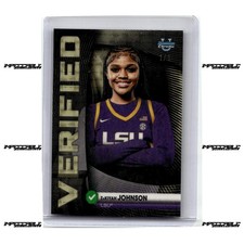 Marketplace image: 2025-26 Bowman U Chrome #BV-21 ZaKiyah Johnson Rookie 1/1 SUPERFRACTOR Verified
