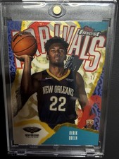 Marketplace image: 2025-26 Topps Finest - 1-1 Superfractor Arrivals Derik Queen #A-13 (RC)