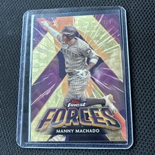 Marketplace image: 2026 Topps Finest SUPERFRACTOR Forces Manny Machado 1/1 FIF-3 CASE HIT Padres