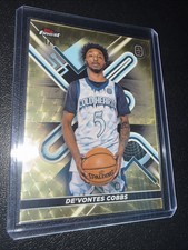 Marketplace image: 2023 Topps Finest OTE League Cold Hearts De’vontes Cobbs Gold Superfractor 1/1🔥