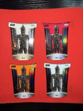 Marketplace image: IG-11 Mandalorian 1/1 Superfractor + Rainbow 2022 Topps Star Wars Beskar Die Cut