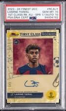 Marketplace image: 2023-24 SUPERFRACTOR 1/1 #RCALY LAMINE YAMAL 1/1 PSA 10 AUTO 10