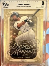 Marketplace image: 2026 Topps Chrome Derek Jeter Diamond Moments Superfractor 1/1