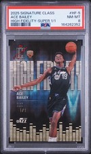 Marketplace image: 2025 TOPPS SIGNATURE CLASS HIGH FIDELITY SUPERFRACTOR 1/1 ACE BAILEY 1/1 PSA 8