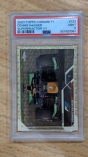Marketplace image: 2023 Topps Chrome F1 #132 Dennis Hauger Superfractor 1/1 PSA 9 Indycar ROY