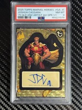 Marketplace image: 2025 Topps Marvel Comic Book Heroes Auto Superfractor 1/1 Hyperion
