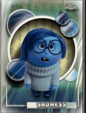 Marketplace image: Sadness 2026 Topps Chrome Disney Pixar Superfractor 1/1 #172