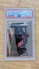 Marketplace image: 2020 Topps Chrome F1 #72 Felipe Drugovich 70th Anniversary Superfractor PSA 8