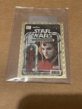 Marketplace image: 2025 Topps Chrome StarWars Queen Padme Amidala Comicfractor SSP Superfractor 1/1