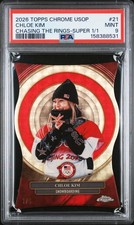 Marketplace image: 2026 SUPERFRACTOR 1/1 #21 CHLOE KIM 1/1 PSA 9