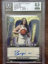 Marketplace image: 2025-26 Bowman Best U Brynn McGaughy ISO Sigs SuperFractor Auto 1/1 BGS 8.5