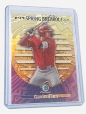 Current marketplace image for 2026 Bowman Chrome #SB-10 Gavin Fien Superfractor Superfractor