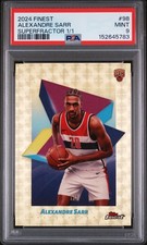 Marketplace image: 2024 TOPPS FINEST SUPERFRACTOR 1/1 #98 ALEXANDRE SARR 1/1 PSA 9