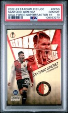 Marketplace image: 2022-23 SUPERFRACTOR 1/1 #GFSG SANTIAGO GIMENEZ 1/1 PSA 10