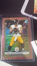 Marketplace image: 2026 Bowman Chrome Football - Aaron Rodgers - Rose Gold  1/1 - STEELERS