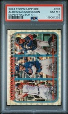 Current marketplace image for 2024 Topps Chrome #293 MATT OLSON Superfractor 1/1
