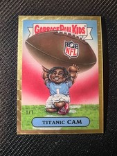Marketplace image: 2026 Bowman Football Cam Ward Garbage Pail Kids GPK SuperFractor 1/1 Titans