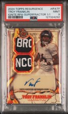 Marketplace image: 2024 TOPPS RESURGENCE IGNITE RPA SUPERFRACTOR 1/1 #IPATF TROY FRANKLIN 1/1 PSA 9