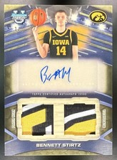 Marketplace image: 2025 Bowman Best U Bennett Stirtz Prospect Dual Relic Auto SuperFractor 1/1