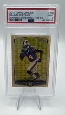 Marketplace image: 2014 Topps Chrome Mini Sammy Watkins RC Superfractor 1/1 PSA 9