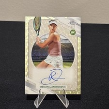 Marketplace image: 2026 Topps Chrome Tennis Superfractor On Card Auto Renata Jamrichova 1/1 RC