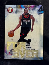 Marketplace image: 2025-26 Topps Pristine Kevin Durant For Ever FE-4 SuperFractor 1/1 Rockets