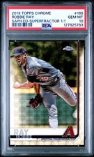 Current marketplace image for 2019 Topps Chrome #165 ROBBIE RAY Superfractor 1/1