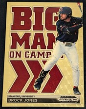 Marketplace image: 1/1 Superfractor 2022 Panini Prizm Draft Picks - Big Man on Campus Brock Jones