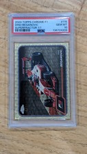 Current marketplace image for 2024 Topps Chrome Formula 1 #115 Dino Beganovic Superfractor 1/1