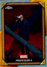 Marketplace image: 2025 Topps Chrome Marvel #CB-19 Professor X Comic Book Gold SuperFractor