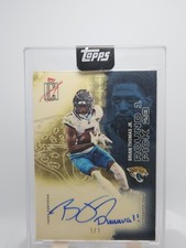Marketplace image: Brian Thomas Jr 2025 Topps Signature Class Veteran Chrome Auto Superfractor /1