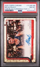 Marketplace image: Micah Peavy 2025 Topps Chrome SUPERFRACTOR Auto 1/1 PSA 8 Rookie RC 1 OF 1
