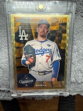 Marketplace image: 2026 Topps Chrome Dodgers Champion Refractor Blake Snell SSP SUPERFRACTOR 1/1 🏆