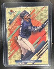 Marketplace image: 2025 Topps Finest Julio Rodriguez #242 Rare Superfractor 1/1