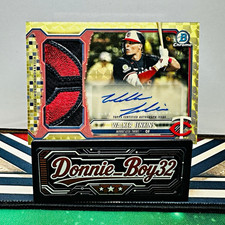 Marketplace image: Walker Jenkins 2026 Bowman Chrome Jumbo Patch Auto SUPERFRACTOR 1/1 JCAR-WJ