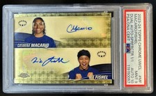 Marketplace image: 2023-24 Topps Chrome Catarina Macario Mia Fishel Superfractor Auto #1/1 PSA 9