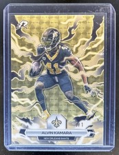 Marketplace image: 2025 Topps Resurgence Alvin Kamara SuperFractor #1/1 Saints