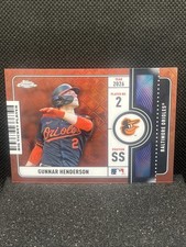 Marketplace image: 2026 TOPPS CHROME LOGOFRACTOR GUNNAR HENDERSON BIG TICKET PLAYER ROSE GOLD 1/1