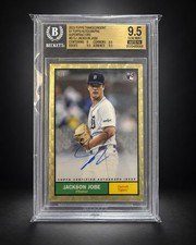 Marketplace image: 2025 Topps Transcendent Jackson Jobe RC Superfractor Auto 1/1 BGS 9.5 Auto 10