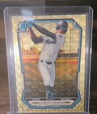 Marketplace image: 2026 Bowman Chrome Santiago Solarte Superfractor 1/1 1st BCP-207 Miami Marlins